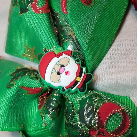 Lot of 3 high quality holiday bling set sequins glitter fabric - Picture 5 of 8